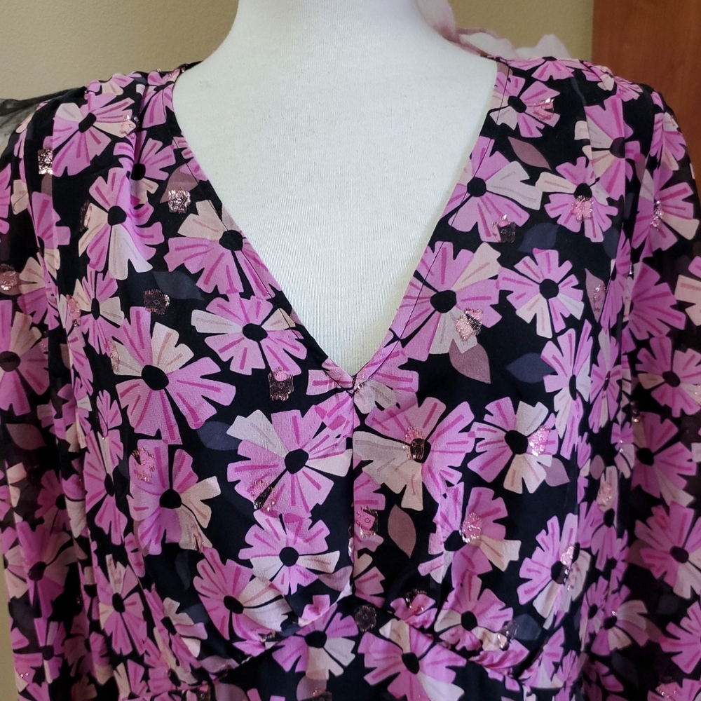 New Kate Spade Floral Dress - Picture 3 of 8